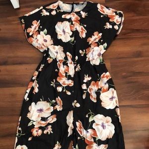 SHEIN floral jumpsuit